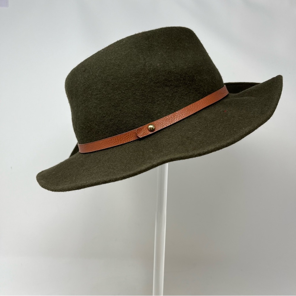 Target‎ 100% Wool Panama Hat Forest Green OS